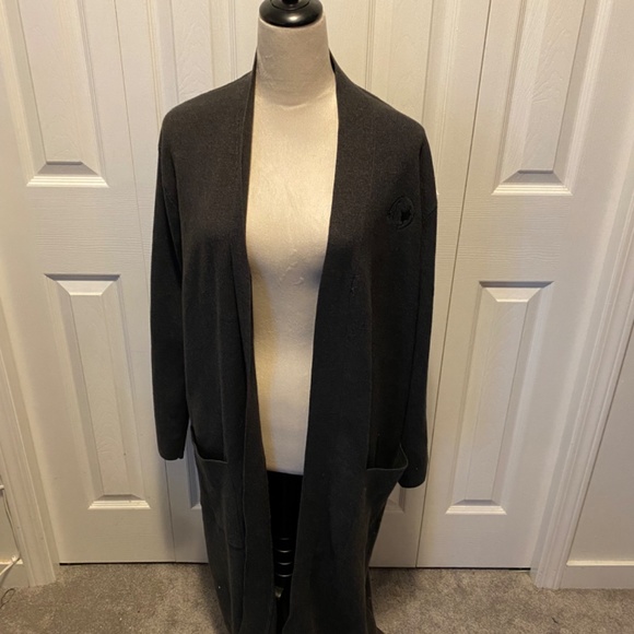 Live Love Laugh size XL gray duster - Picture 2 of 9